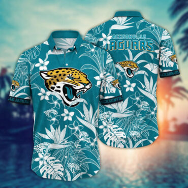 Jacksonville Jaguars Tropical Bloom Hawaiian Shirt