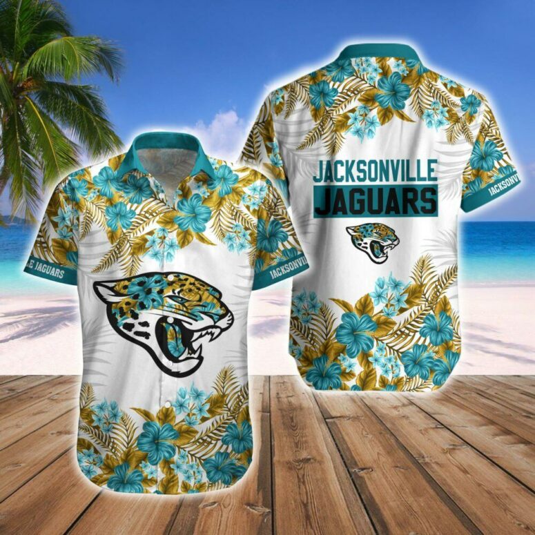 Jacksonville Jaguars Tropical Paradise Hawaiian Shirt