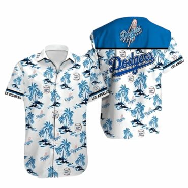 Los Angeles Dodgers Island Vibes Hawaiian Shirt