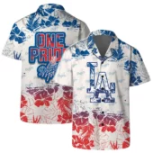 Los Angeles Dodgers One Pride Hawaiian Shirt - TeeAloha