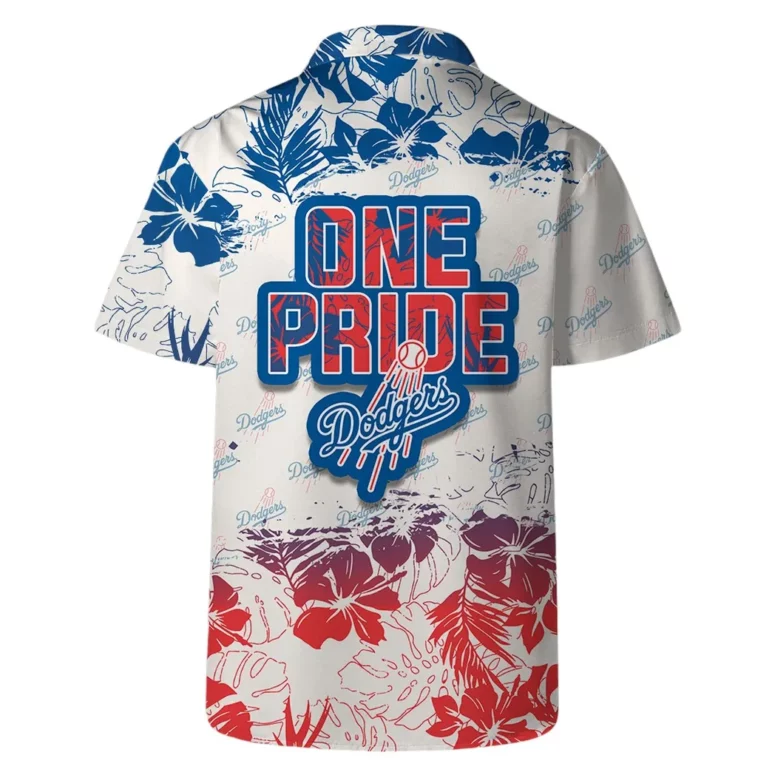 Los Angeles Dodgers One Pride Hawaiian Shirt