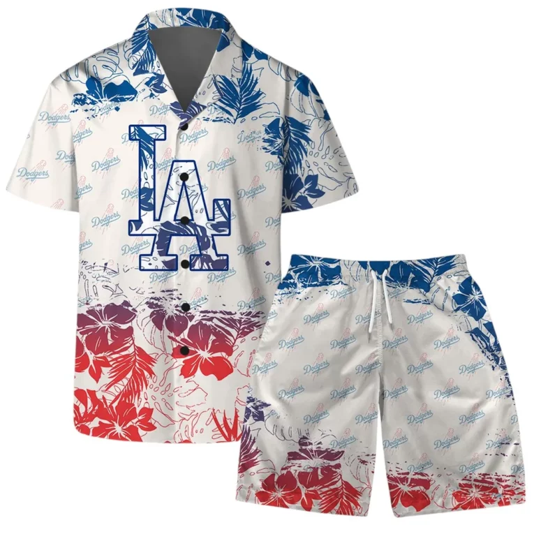 Los Angeles Dodgers One Pride Hawaiian Shirt