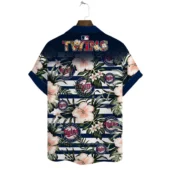 Minnesota Twins Beachside Breeze Hawaiian Shirt Back - TeeAloha