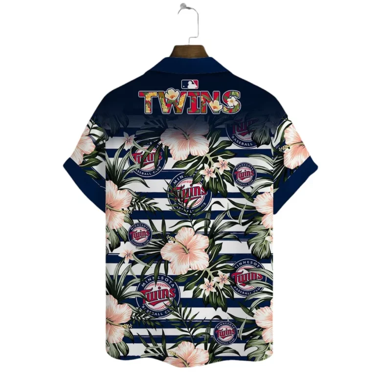 Minnesota Twins Beachside Breeze Hawaiian Shirt