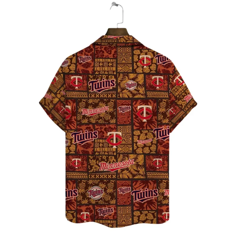 Minnesota Twins Coastal Comfort Hawaiian Shirt