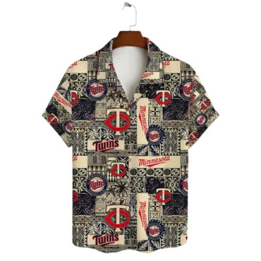 Minnesota Twins Island Breeze Hawaiian Shirt