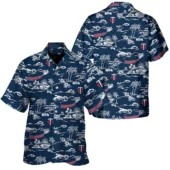 Minnesota Twins Island Sketch Hawaiian Shirt - TeeAloha