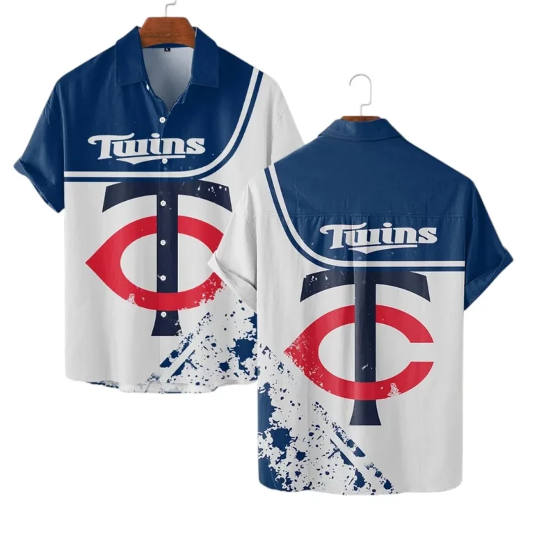 Minnesota Twins Ocean Breeze Hawaiian Shirt