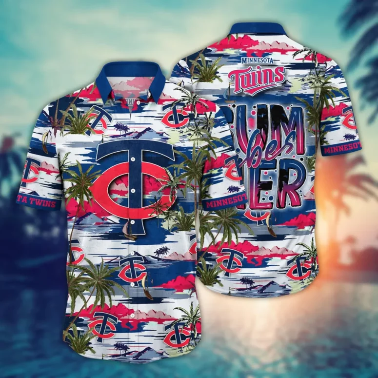 Minnesota Twins Summer Vibes Hawaiian Shirt