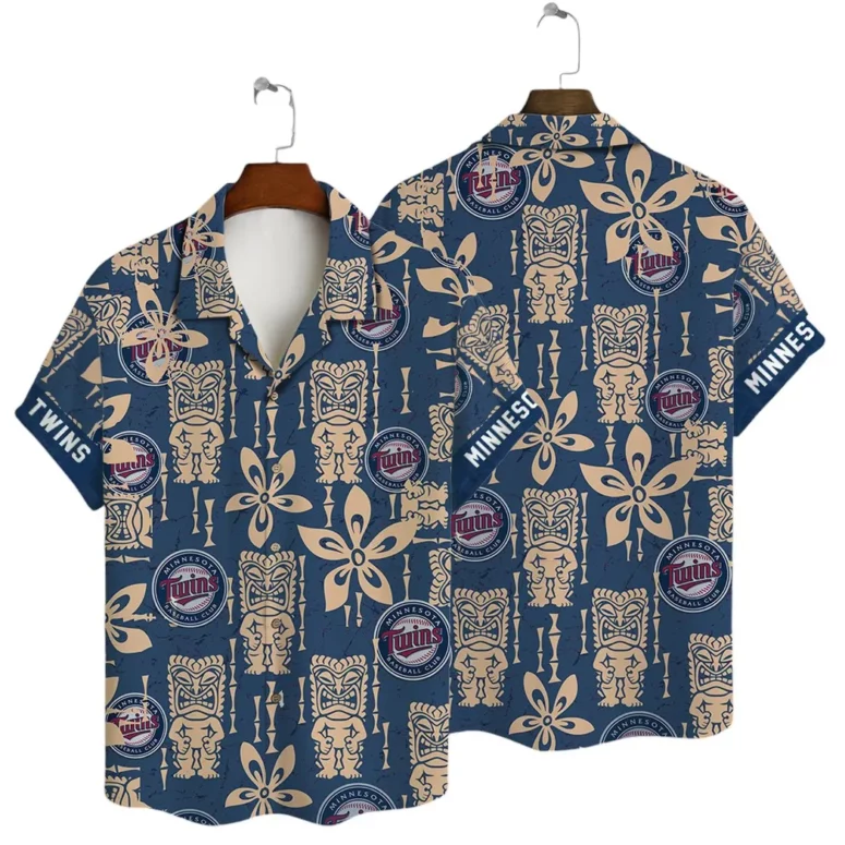 Minnesota Twins Tiki Tropic Hawaiian Shirt