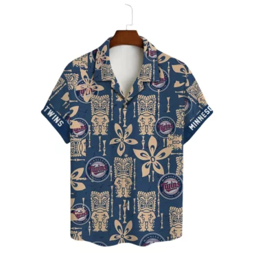 Minnesota Twins Tiki Tropic Hawaiian Shirt