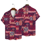 Minnesota Twins Tropic All Star Hawaiian Shirt - TeeAloha