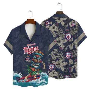 Minnesota Twins Tropical Escape Hawaiian Shirt