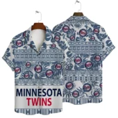 Minnesota Twins Vintage Tropics Hawaiian Shirt - TeeAloha