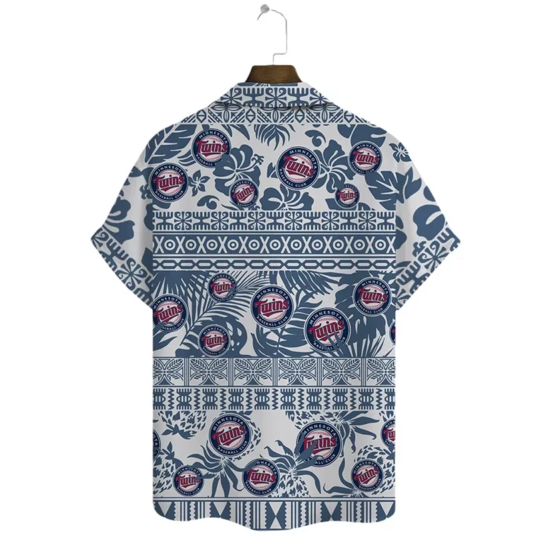 Minnesota Twins Vintage Tropics Hawaiian Shirt