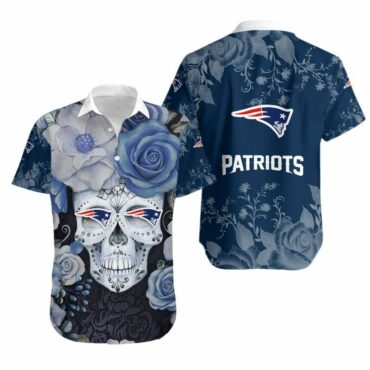 New England Patriots Island Breeze Hawaiian Shirt