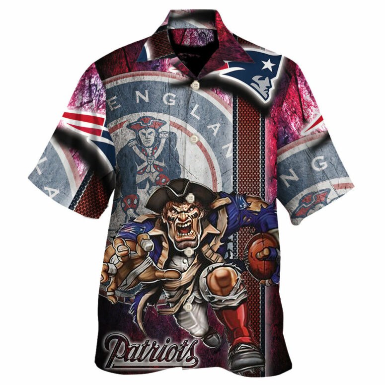 New England Patriots Tropical Game Hawaiian Shirt