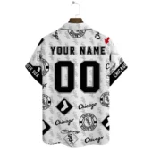 Personalized Chicago White Sox Coastal Dreams Hawaiian Shirt Back - TeeAloha