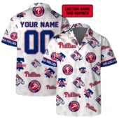 Philadelphia Phillies Custom Fan Hawaiian Shirt - TeeAloha