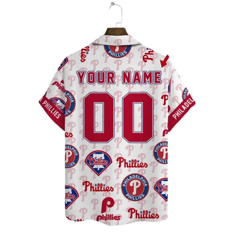 Philadelphia Phillies Custom Logo Hawaiian Shirt