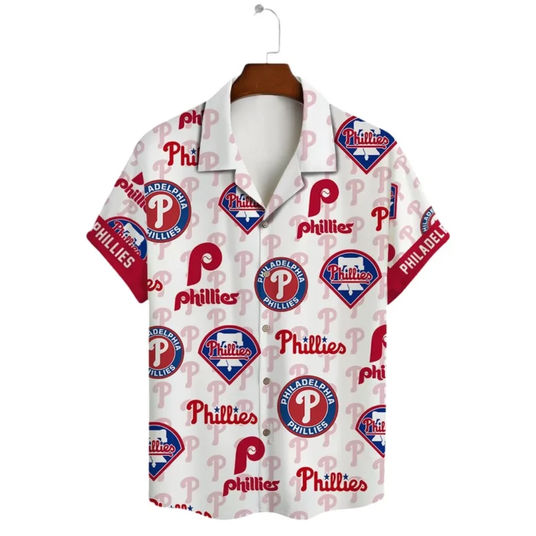 Philadelphia Phillies Custom Logo Hawaiian Shirt