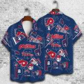 Philadelphia Phillies Fan Spirit Hawaiian Shirt - TeeAloha