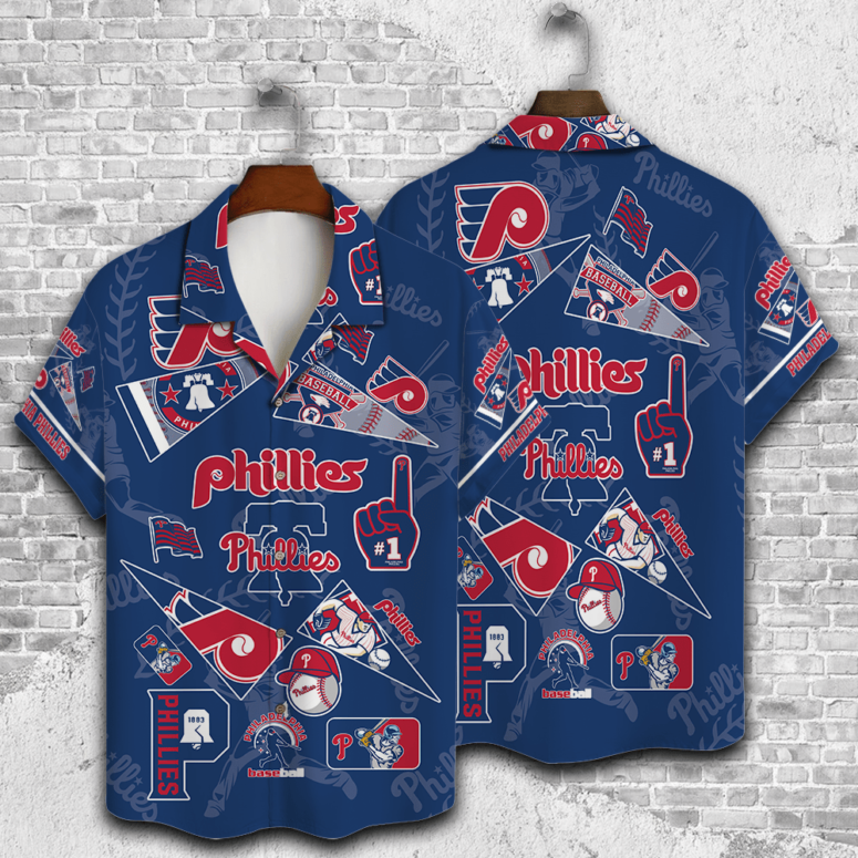 Philadelphia Phillies Fan Spirit Hawaiian Shirt