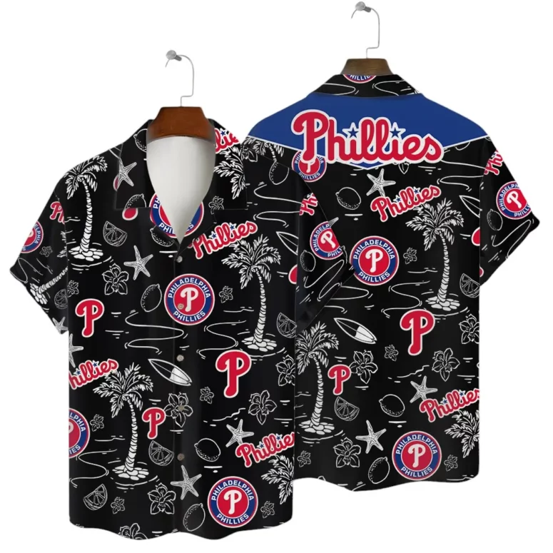 Philadelphia Phillies Island Nights Hawaiian Shirt