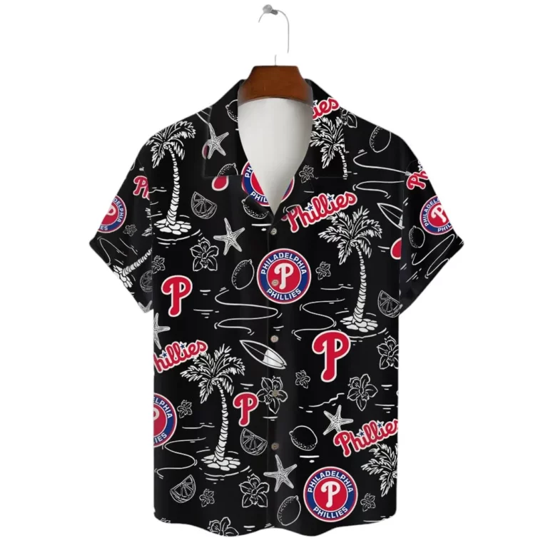 Philadelphia Phillies Island Nights Hawaiian Shirt