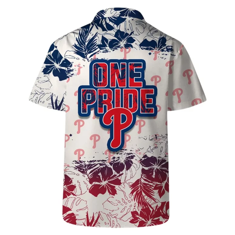 Philadelphia Phillies One Pride Hawaiian Shirt