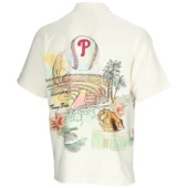 Philadelphia Phillies Stadium Scene Hawaiian Shirt Back - TeeAloha