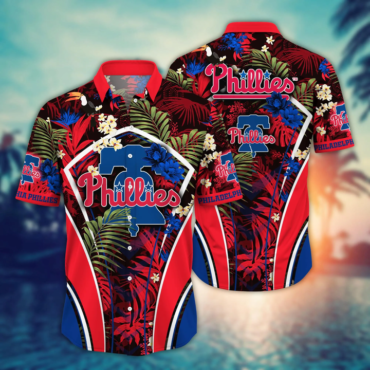 Philadelphia Phillies Tropical Vibe Hawaiian Shirt