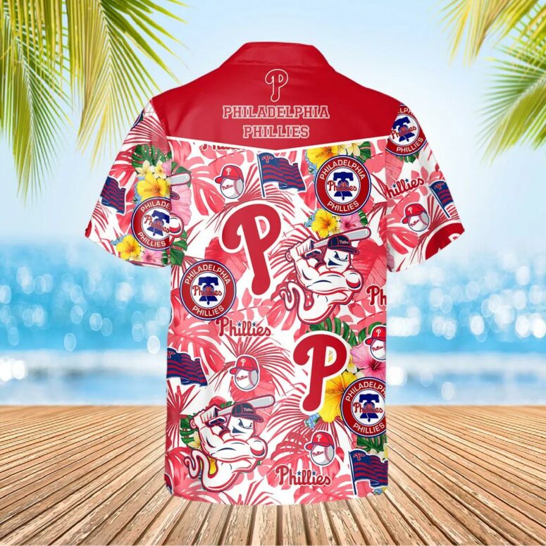 Philadelphia Phillies Tropical Vibes Hawaiian Shirt