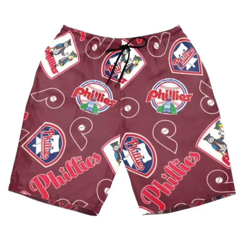 Philadelphia Phillies Vintage Patch Hawaiian Shirt