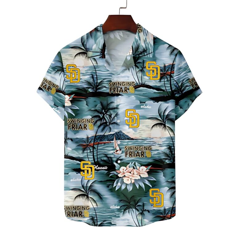 San Diego Padres Coastal Classic Hawaiian Shirt