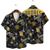 San Diego Padres Coastal Icons Hawaiian Shirt - TeeAloha