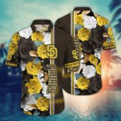 San Diego Padres Golden Garden Hawaiian Shirt