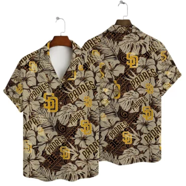 San Diego Padres Island Heritage Hawaiian Shirt