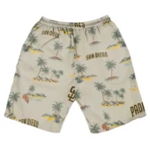 San Diego Padres Island Palms Hawaiian Short Back - TeeAloha