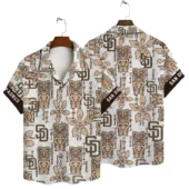 San Diego Padres Tiki Tropics Hawaiian Shirt - TeeAloha