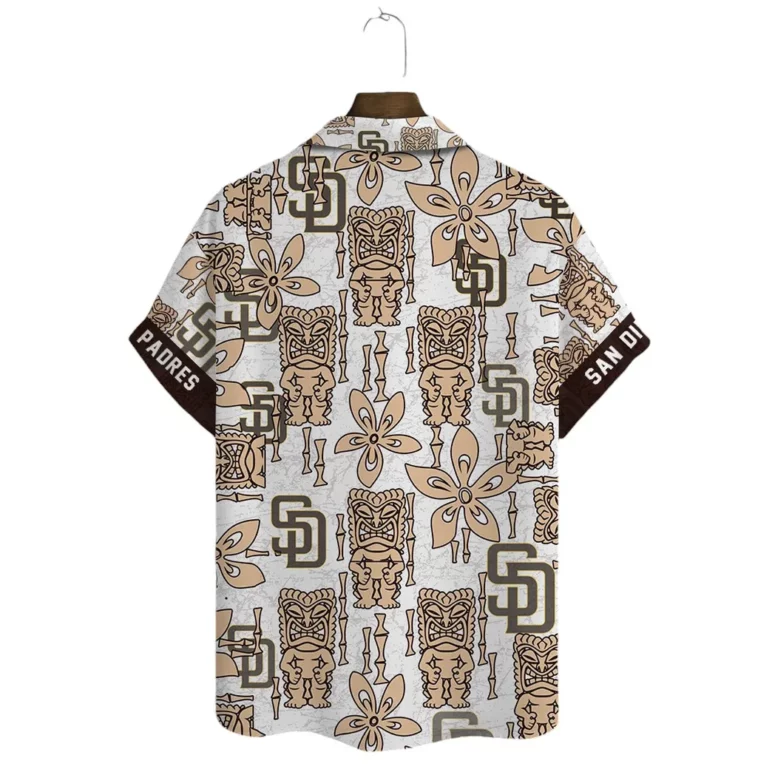 San Diego Padres Tiki Tropics Hawaiian Shirt