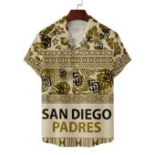 San Diego Padres Tribal Heritage Hawaiian Shirt - TeeAloha