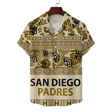 San Diego Padres Tribal Heritage Hawaiian Shirt