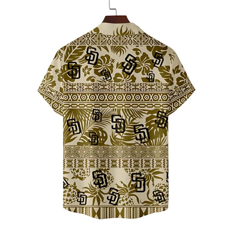 San Diego Padres Tribal Heritage Hawaiian Shirt