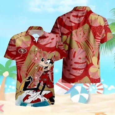 San Francisco 49ers Goofy Adventure Edition Hawaiian Shirt