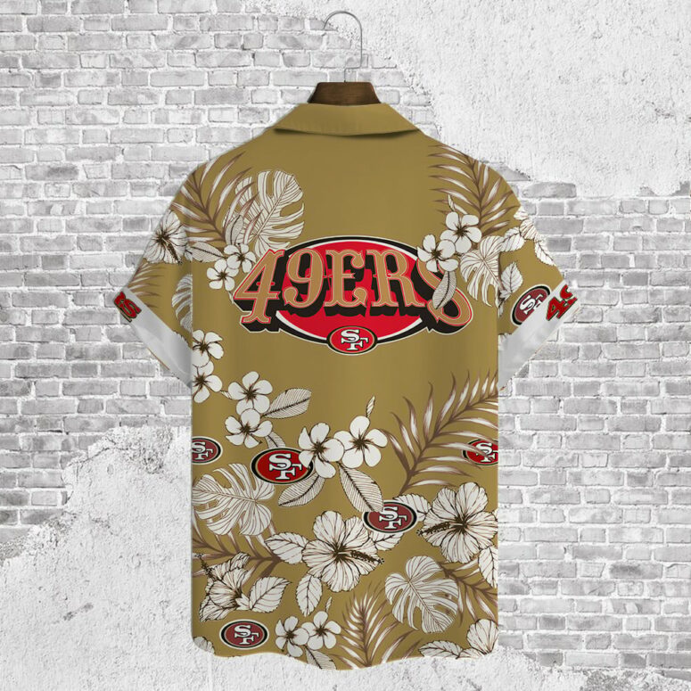 San Francisco 49ers Island Breeze Hawaiian Shirt