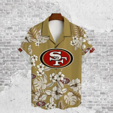 San Francisco 49ers Island Breeze Hawaiian Shirt