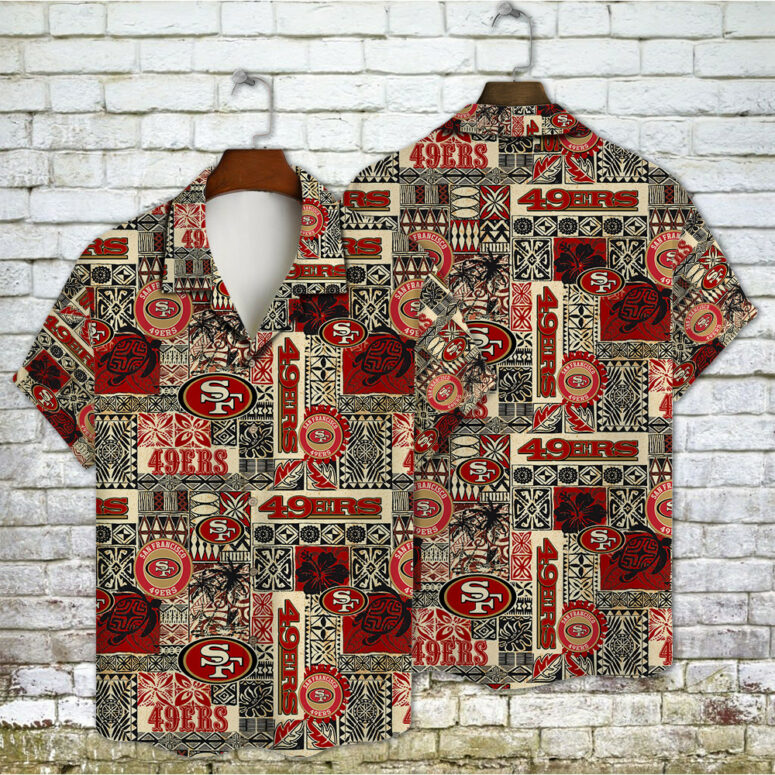 San Francisco 49ers Tribal Heritage Hawaiian Shirt