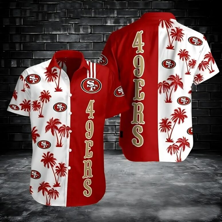 San Francisco 49ers Tropical Touchdown Hawaiian Shirt