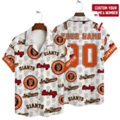 San Francisco Giants Bay Pride Custom Hawaiian Shirt - TeeAloha